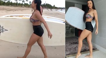 Fernanda D’avila fez vídeo para mostrar que emagreceu na quarentena - Foto: Reprodução/ Instagram