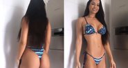 Fernanda D’avila mostrou corpo sequinho de biquíni após emagrecer 7,1 kg durante a quarentena - Foto: Reprodução/ Instagram