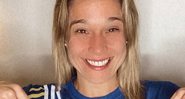 Apresentadora esteve incentivando fãs em vídeos de plataforma que conecta famosos e fãs - Reprodução/Instagram/@gentilfernanda