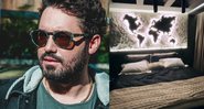 Sertanejo usou a hashtag "50 tons de cinza", citando a franquia de filmes sensuais - Reprodução / Instagram @fernando
