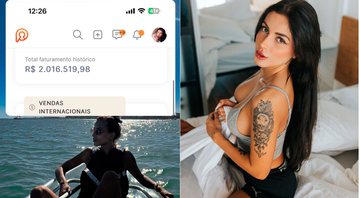 Fernanda Campos mostrou faturamento de mais de R$ 2 milhões com nudes - Foto: Reprodução/ Instagram@feercamppos