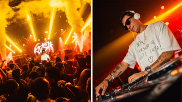 A festa KRUSH foi idealizada pelo DJ e produtor KVSH - Foto: Reprodução/Instagram