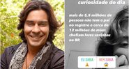 André Gonçalves levou uma indireta de sua filha com Teresa Seiblitz - Foto: Reprodução / Instagram