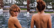 Rumer Willis fazendo topless em piscina - Foto: Reprodução / Instagram @rumerwillis