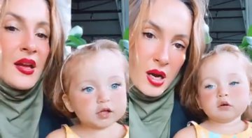 Filha de Cláudia Leitte aparece em vídeo cantando em inglês - Foto: Reprodução / Instagram