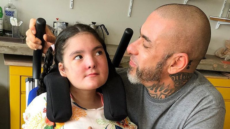 Henrique Fogaça e a filha, Olivia Corvo Fogaça - Foto: Reprodução / Instagram