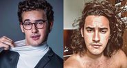 Antes e depois de Filipe Bragança - Reprodução/Instagram