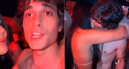 Fiuk foi flagrado aos beijos com Ayarla - Foto: Reprodução/ Instagram@carlinhosmaia