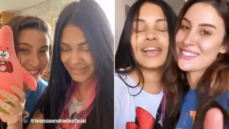 Flayslane e Bianca Andrade em reencontro nesta semana - Reprodução/Instagram