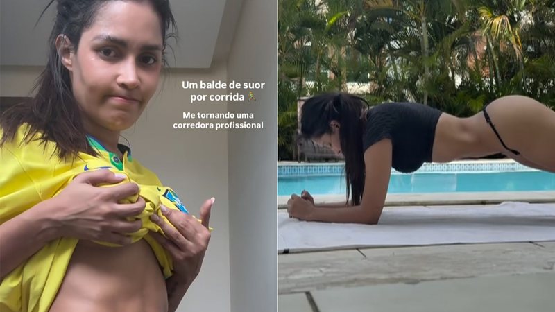 Flay mostrou treino de biquíni e recebeu elogios nas redes sociais - Foto: Reprodução/ Instagram@flay