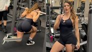 Francielle Mattos mostrou treino de glúteos na academia