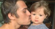 Francisco paparicou Clara Maria,  de 1 ano e 2 meses no Instagram - Reprodução/Instagram