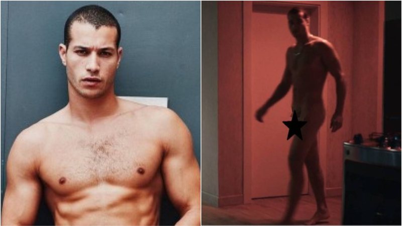 Gabriel Vieira teve cena de nu frontam em "Verdades Secretas 2" - Foto: Reprodução / Instagram / Globoplay