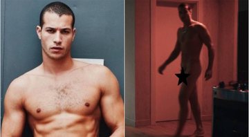 Gabriel Vieira teve cena de nu frontam em "Verdades Secretas 2" - Foto: Reprodução / Instagram / Globoplay