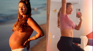 Gabriela Pugliesi contou que eliminou 6 dos mais de 16 kg que ganhou na gravidez - Foto: Reprodução/ Instagram@eusougabriela