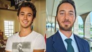 Gabriel Falcão trabalha como diplomata no Palácio Itamaraty - Foto: TV Globo e Instagram@gabrielmfalcao