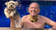 Galvão também posou junto com o cachorro da família, Cookie - Reprodução/Instagram