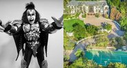 Gene Simmons não vendeu a mansão pelo preço esperado - Foto: Reprodução / Instagram @genesimmons / Christopher Amitrano