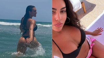Georgina Rodríguez recebeu elogios ao mostrar dia de praia em Miami