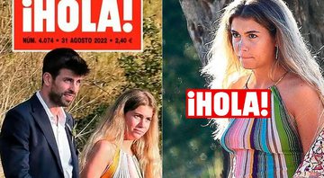 Shakira ficou com o coração partido ao ver Piqué com modelo - Foto: Reprodução/ HOLA!