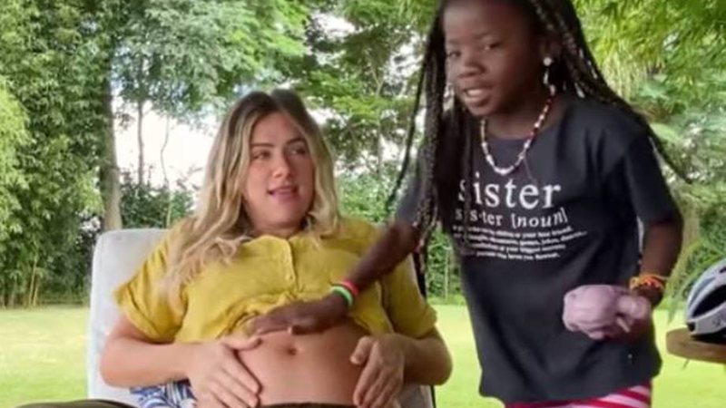 Giovanna Ewbank revela as opções de nome que tem para batizar seu bebê - Foto: Reprodução / YouTube