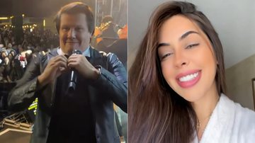Giovani dedicou trecho de música romântica para a namorada