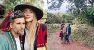 Giovanna Ewbank e Bruno Gagliasso aparecem em fotos cotidianas no campo - Foto: Reprodução / Instagram