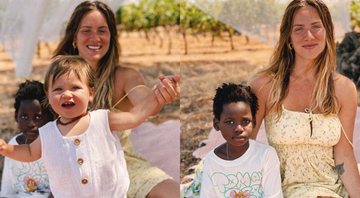 Giovanna Ewbank publica fotos em piquenique ao lado de seus filhos - Foto: Reprodução / Instagram @gioewbank