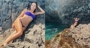 Giovanna Lancellotti compartilhou momentos da viagem em seu Instagram - Foto: Reprodução / Instagram