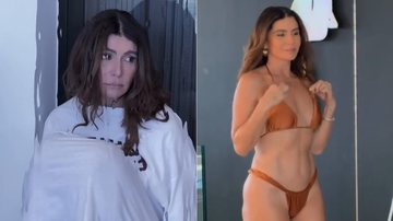 Giovanna Antonelli mostrou corpão de biquíni em vídeo