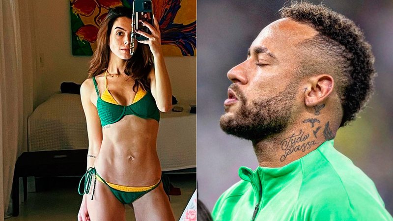 Giovanna Lancellotti defendeu Neymar após críticas por lesão - Foto: Reprodução/ Instagram@gilancellotti e @neymarjr