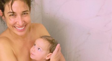 Giselle Itié com o filho, Pedro Luna - Foto: Reprodução / Instagram @gitie