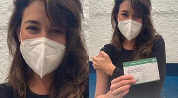 Giselle Itié foi vacinada contra covid-19 - Foto: Reprodução / Instagram @gitie