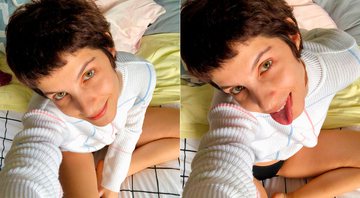 Giselle Batista posou de lingerie e recebeu elogios - Foto: Reprodução/ Instagram@gisellebatista