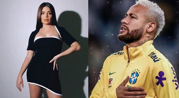 Neymar questionou a influenciadora se ela não havia aceitado o pedido - Reprodução / Instagram