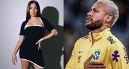 Neymar questionou a influenciadora se ela não havia aceitado o pedido - Reprodução / Instagram