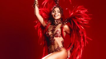 Gkay vai desfilar como musa do Salgueiro no carnaval 2026 - Foto: Reprodução/ Instagram@gessica e @salgueirooriginal