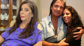 Maria Gladys lembrou namoro com Roberto Carlos e falou  sobre aposentadoria - Foto: Reprodução/ TV Globo e Arquivo pessoal