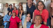 Glória Pires ao lado de sua família - Foto: Reprodução / Instagram