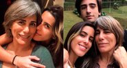 Gloria Pires com os filhos mais novos, Ana e Bento - Foto: Reprodução/ Instagram@gpiresoficial