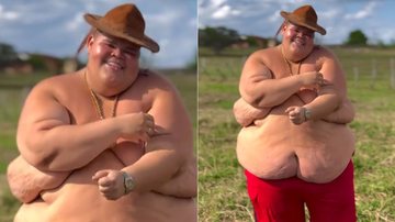 Gordão da XJ quer emagrecer mais 30kg antes da bariátrica - Foto: Reprodução/ Instagram@gordaodaxj
