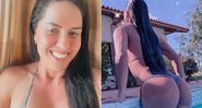Graciele Lacerda negou uso de testosterona e exibiu corpaço em vídeo de biquíni - Foto: Reprodução/ Instagram
