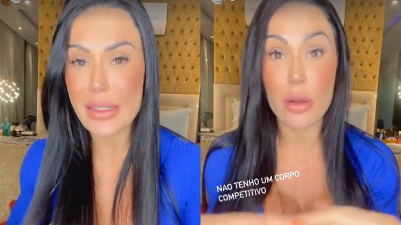 Gracyanne Barbosa fala com fãs no Instagram - Foto: Reprodução / Instagram