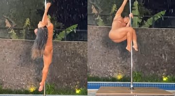 Gracyanne Barbosa ostenta corpo musculoso em vídeo para redes sociais - Foto: Reprodução / Instagram