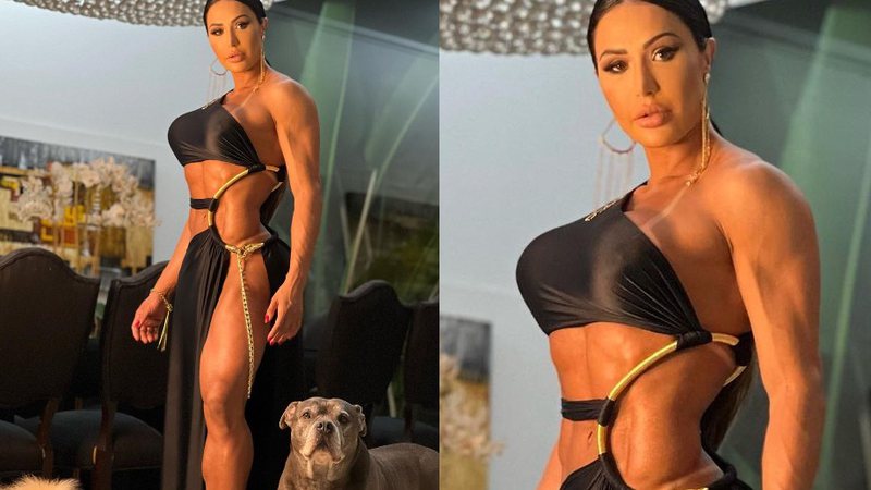 Modelo escolhido deixou internautas alvoroçados; Musa fitness parece não ter usado lingerie - Reprodução / Instagram @graoficial