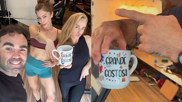 Grazi Massafera mostrou shape sarado em treino com Angélica