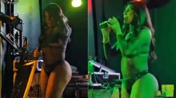 Gretchen rebateu críticas por exibir bumbum em show - Foto: Reprodução/ Instagram@mariagretchen