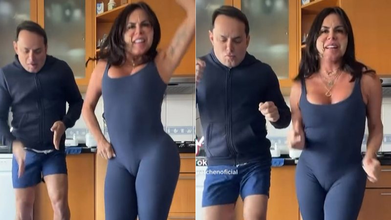 Gretchen provocou haters ao postar vídeo com roupa colada - Foto: Reprodução/ Instagram@mariagretchen