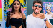 Thaís Braz e Gui Napolitano adiaram anúncio de namoro para preservar o casal - Foto: Reprodução/ Instagram@thaisbraz e @guinapolitano
