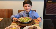 Gustavo Saldanha, de 8 anos, é considerado um menino-prodígio - Foto: Reprodução / Arquivo Pessoal